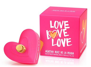 PERFUME AGATHA RUIZ DE LA PRADA LOVE LOVE LOVE MUJER EDT 80 ML - 2