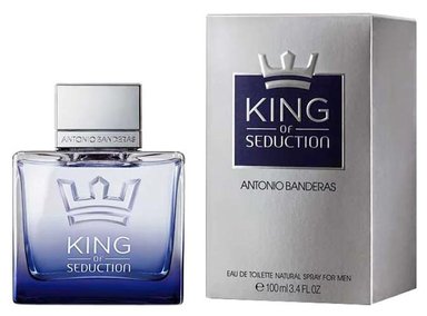PERFUME ANTONIO BANDERAS KING OF SEDUCTION HOMBRE EDT 50 ML - 1