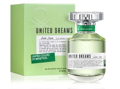 PERFUME BENETTON UNITED DREAMS LIVE FREE MUJER EDT 80 ML - 2