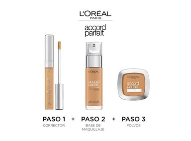 BASE DE MAQUILLAJE LOREAL MAKEUP TRUE MATCH R3/C3 ROSE BEIGE - 5