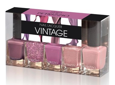 SET 5 ESMALTES DE UÑAS PETRIZZIO VINTAGE 2 11 ML - 1