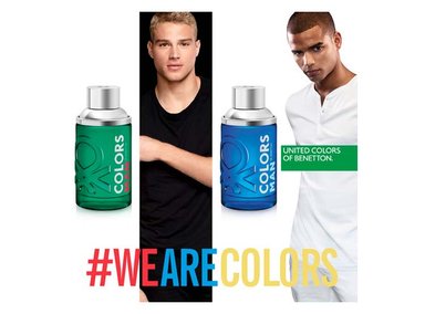 PERFUME BENETTON COLORS BLUE HOMBRE EDT 100 ML - 6
