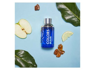 PERFUME BENETTON COLORS BLUE HOMBRE EDT 60 ML - 3