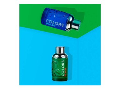 PERFUME BENETTON COLORS BLUE HOMBRE EDT 60 ML - 5