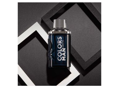 PERFUME BENETTON COLORS BLACK MAN HOMBRE EDT 60 ML - 5