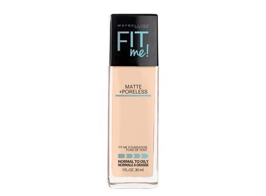 BASE DE MAQUILLAJE MAYBELLINE MATIFICANTE FIT ME 120 CLASSIC IVORY - 1