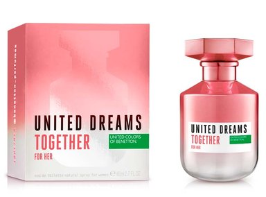 PERFUME BENETTON UNITED DREAMS TOGETHER FOR HER MUJER EDT 80 ML - 2