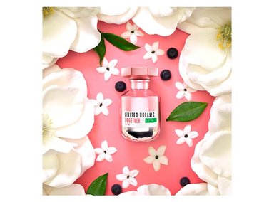 PERFUME BENETTON UNITED DREAMS TOGETHER FOR HER MUJER EDT 80 ML - 3