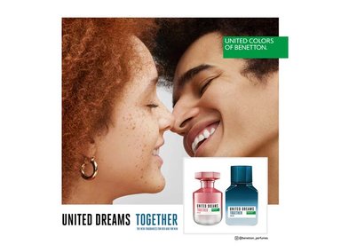 PERFUME BENETTON UNITED DREAMS TOGETHER FOR HER MUJER EDT 80 ML - 5