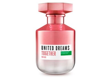 PERFUME BENETTON UNITED DREAMS TOGETHER FOR HER MUJER EDT 80 ML - 1