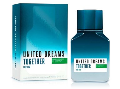 PERFUME BENETTON UNITED DREAMS TOGETHER FOR HIM HOMBRE EDT 100 ML - 2