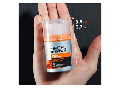 CREMA FACIAL LOREAL HIDRATANTE DERMO EXPERTISE HYDRA ENERGETIC ANTIFATIGA MEN EXPERT 50 ML - 4