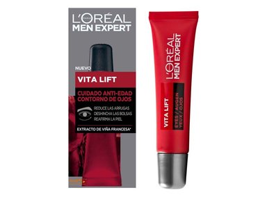 CONTORNO DE OJOS LOREAL CREMA ANTIEDAD MEN EXPERT VITALIFT 15 ML - 2