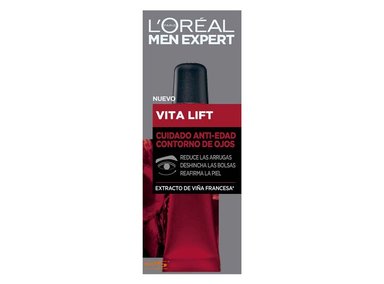 CONTORNO DE OJOS LOREAL CREMA ANTIEDAD MEN EXPERT VITALIFT 15 ML - 3