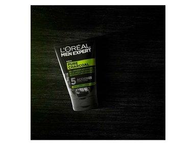 LIMPIADOR FACIAL LOREAL GEL MEN EXPERT PURE CHARCOAL 100 ML - 3