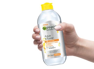 AGUA MICELAR GARNIER EXPRESS ACLARA 400 ML - 5
