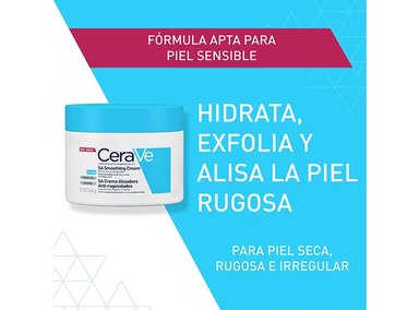 CREMA CORPORAL CERAVE HIDRATANTE SA ALISADORA ANTIRUGOSIDADES 340 GR - 2