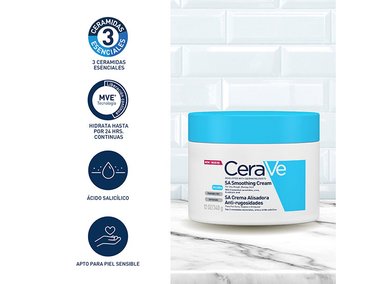 CREMA CORPORAL CERAVE HIDRATANTE SA ALISADORA ANTIRUGOSIDADES 340 GR - 4