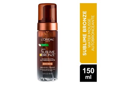 AUTOBRONCEANTE SUBLIME BRONZE WATER MOUSSE TONO MEDIO 150 ML - 1