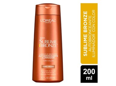 AUTOBRONCEANTE SUBLIME LUMINOUS TONO MEDIO 200 ML - 1