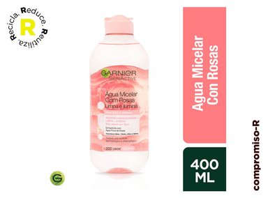AGUA MICELAR GARNIER ROSAS 400 ML - 1
