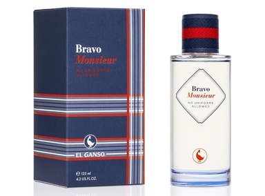 PERFUME EL GANSO BRAVO MONSIEUR HOMBRE EDT 125 ML - 1