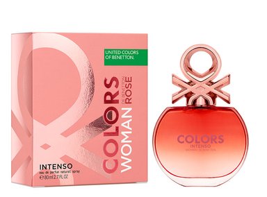 PERFUME BENETTON COLORS ROSE WOMAN INTENSO MUJER EDP 80 ML - 2