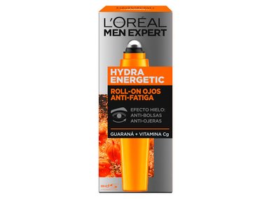 SET LOREAL MEN EXPERT HYDRA ENERGETIC 5 ACCIONES + ROLL ON ANTIOJERAS - 5