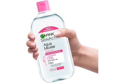 AGUA MICELAR GARNIER SKIN ACTIVE TODO EN 1 MAXI FORMATO 700 ML - 4