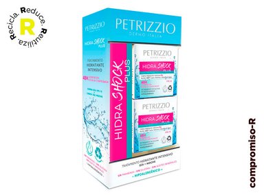 SET HIDRATANTE PETRIZZIO CREMA SHOCK DÍA 50 GR + GEL FACIAL NOCHE 50 GR - 1