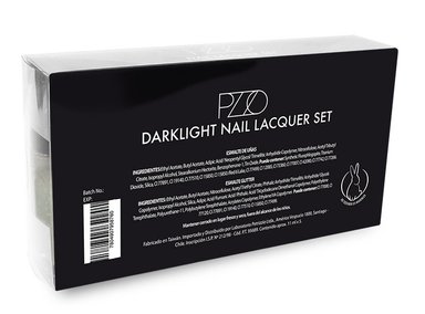 SET 5 ESMALTES DE UÑAS PETRIZZIO DARKLIGHT 8 ML - 2
