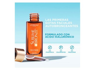 BRONCEADOR SUBLIME GOTAS FACIALES AUTOBRONCEANTES BRONZE 30 ML - 3