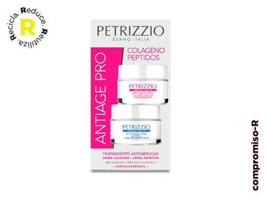 SET PETRIZZIO CREMA ANTIEDAD FACIAL PRO COLÁGENO PÉPTIDOS 50 GR - 1