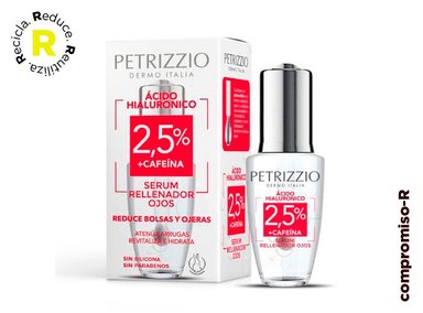 SERUM OJOS PETRIZZIO RELLENADOR 0.025 ÁCIDO HIALURÓNICO + CAFEÍNA 21 ML - 1