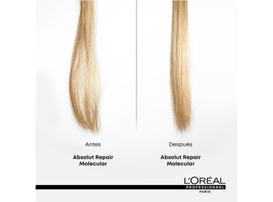 SHAMPOO LORÉAL PROFESSIONNEL SIN SULFATOS REPARACIÓN MOLECULAR PROFUNDA CABELLO DAÑADO ABSOLUT 500 ML - 8