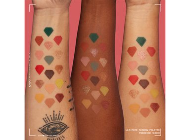 PALETA SOMBRA DE OJOS NYX PROFESSIONAL MAKEUP ULTIMATE SHADOW PARADISE SHOCK 13.3 GR - 7
