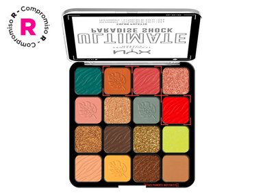 PALETA SOMBRA DE OJOS NYX PROFESSIONAL MAKEUP ULTIMATE SHADOW PARADISE SHOCK 13.3 GR - 1