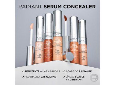 CORRECTOR LOREAL TRUE MATCH RADIANT SERUM 10 ML - 8