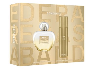 SET PERFUME ANTONIO BANDERAS HER GOLDEN SECRET MUJER EDT 80 ML+ DESODORANTE 150 ML - 1