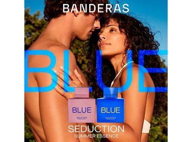 PERFUME BANDERAS BLUE SEDUCTION MEN SUMMER ESSENCE HOMBRE EDT 100 ML - 6