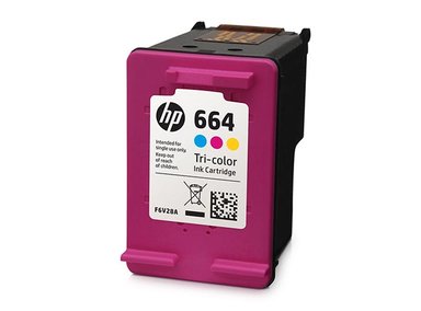 CARTUCHO DE TINTA HP ORIGINAL 664 TRICOLOR - 2