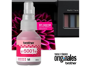 TINTA BROTHER BT5001M ROJO - 2