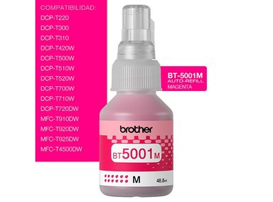 TINTA BROTHER BT5001M ROJO - 3