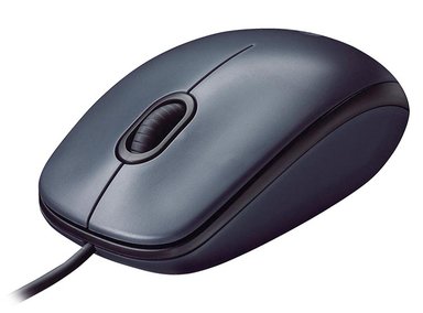 MOUSE LOGITECH M90 GREY - 1