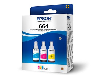PACK X3 TINTA EPSON T664 - 1