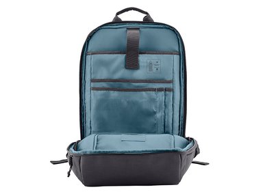 MOCHILA PARA LAPTOP DE 15,6 HP TRAVEL EN COLOR GRIS HIERRO 18L - 6