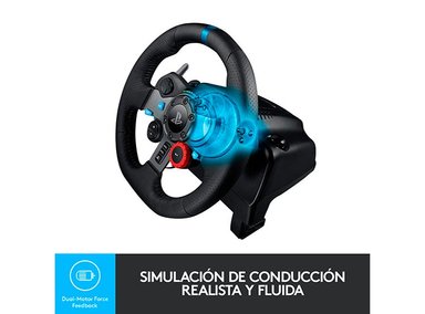 CONTROL PLAYSTATION G29 DRIVING FORCE LOGITECH VOLANTE DE CARRERAS + PEDALES - 5