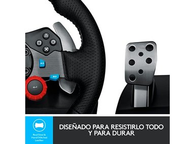 CONTROL PLAYSTATION G29 DRIVING FORCE LOGITECH VOLANTE DE CARRERAS + PEDALES - 6