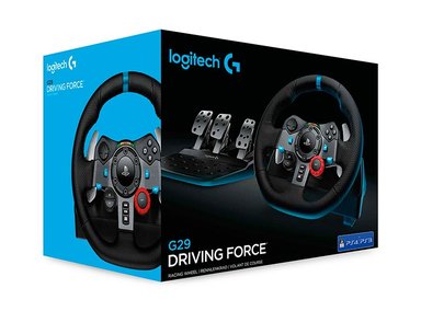 CONTROL PLAYSTATION G29 DRIVING FORCE LOGITECH VOLANTE DE CARRERAS + PEDALES - 8