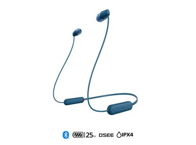 AUDÍFONOS SONY WI-C100 AZUL - 1